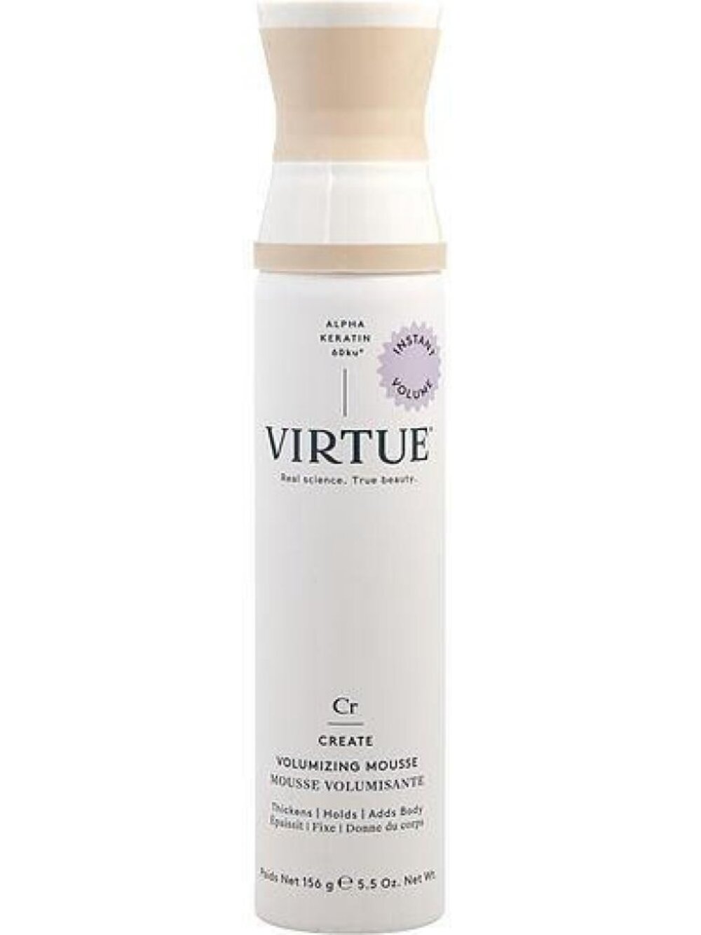 MSRP $40 | Virtue Create Volumizing Mousse – 5.5 oz - New